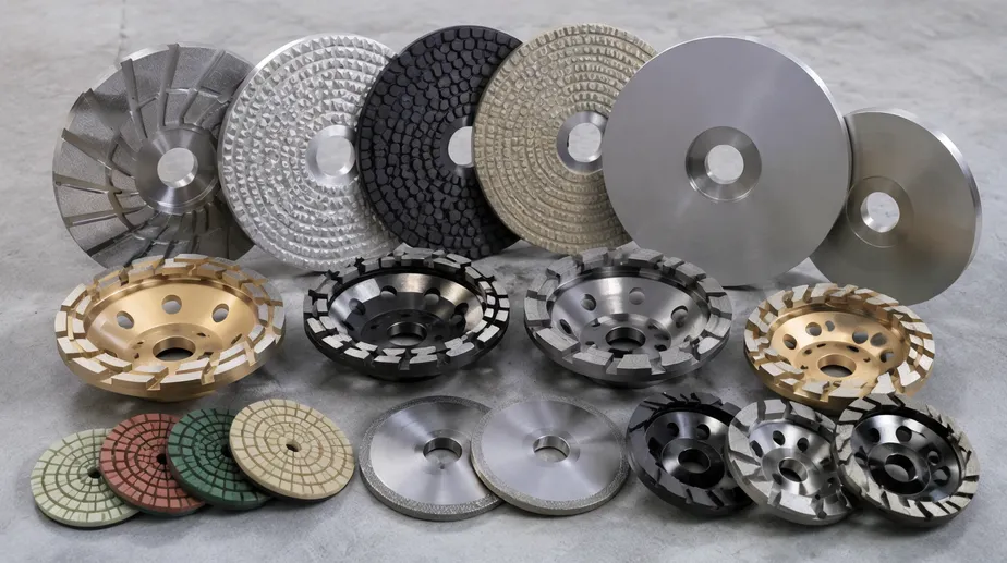 Diamond grinding discs for surface preparation and leveling — CLSEG