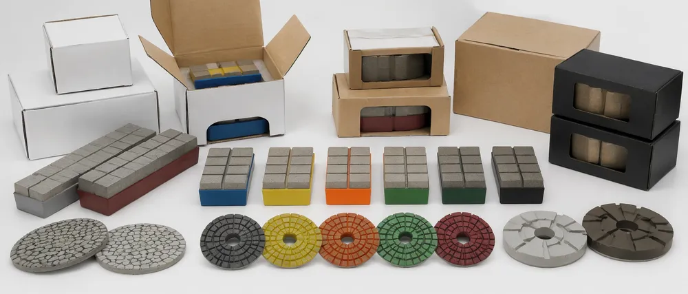 OEM and private-label stone surface grinding tools with custom branding and packaging options