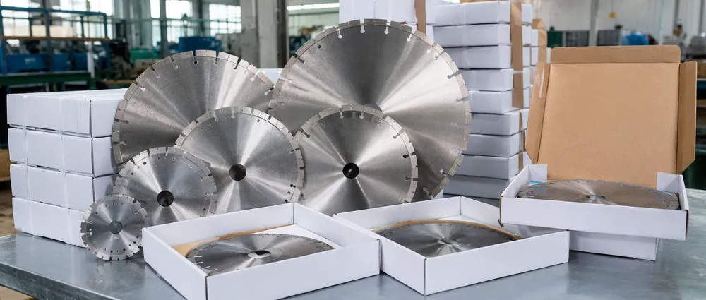 OEM private label diamond saw blades with custom branding and packaging ready for export