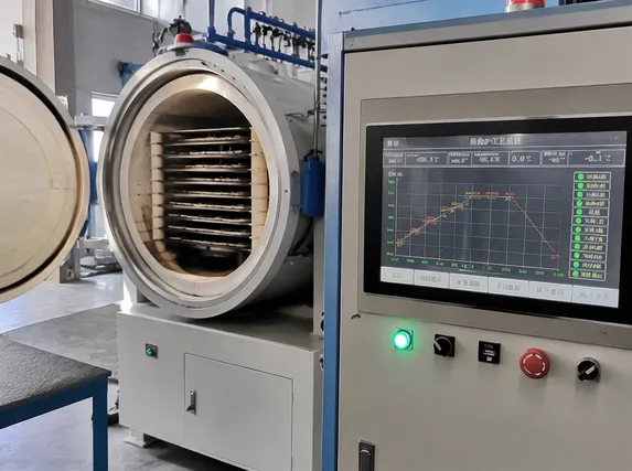 Programmable sintering furnace running marble-specific temperature curve