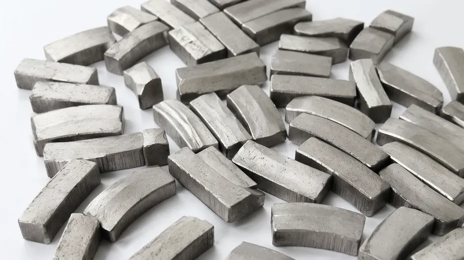 Loose diamond segments for granite, marble, and gang saw frames