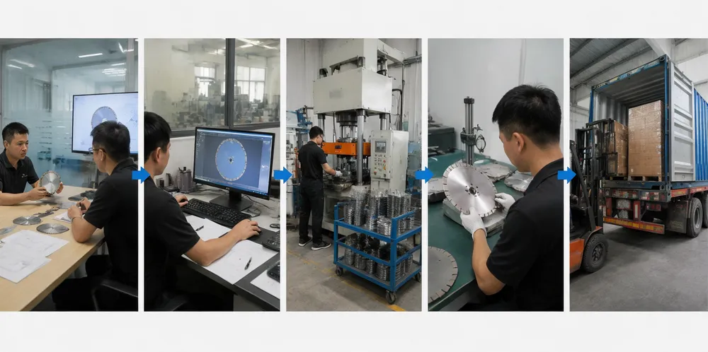 CLSEG OEM collaboration process from requirements discussion through mass production to delivery